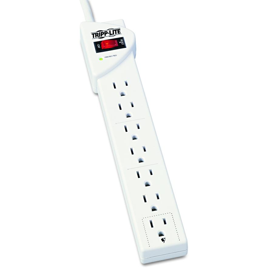 7-Outlet Surge Protector Power Strip